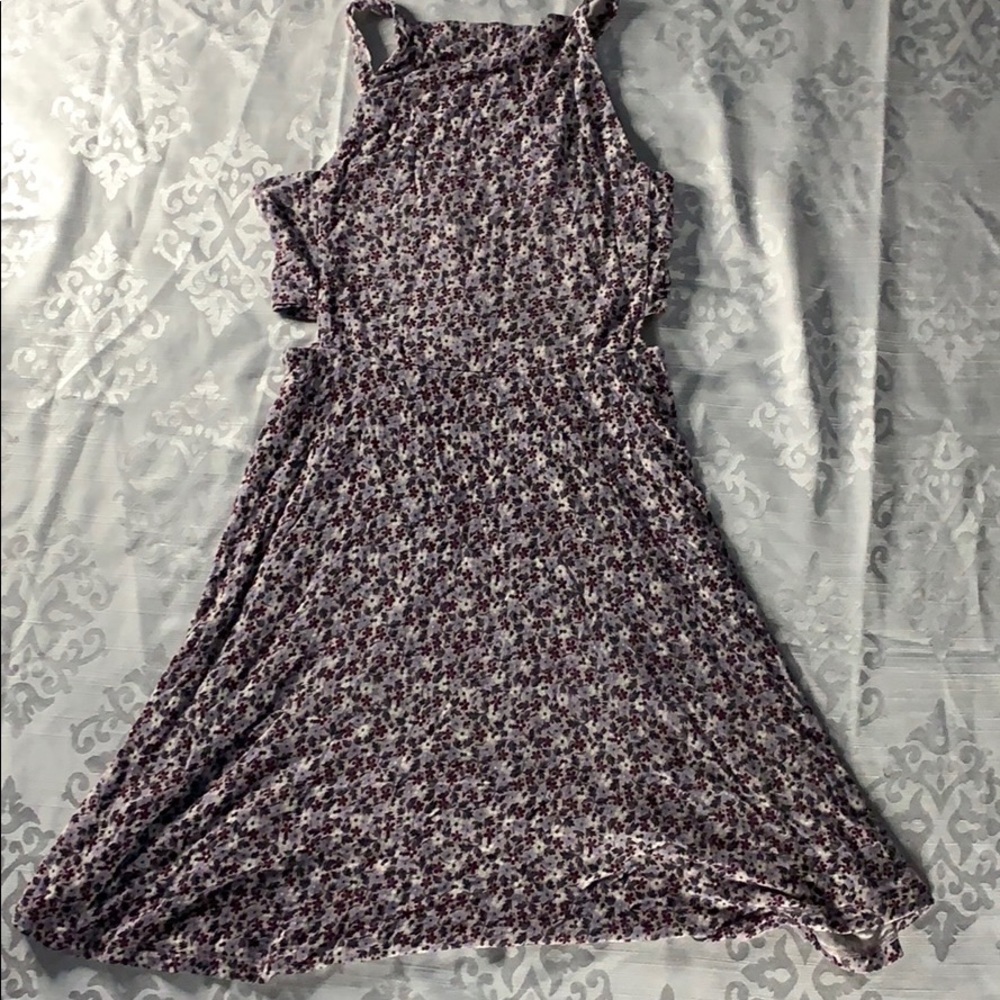 cut-out mini dress
